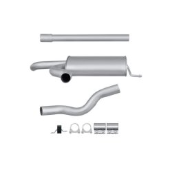 Exhaust Middle Section HELLA 8LC 366 026-211 OE Ref 3B0253409N