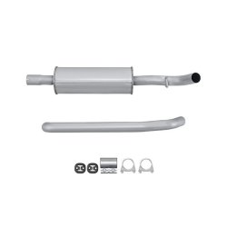 Exhaust Middle Section HELLA 8LC 366 026-261 OE Ref 1T0253209D HELLA