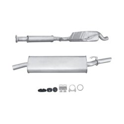 Rear Silencer Box HELLA 8LD 366 026-391 OE Ref 60574432 HELLA