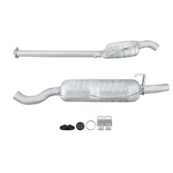 Rear Silencer Box HELLA 8LD 366 026-421 OE Ref 60610407 HELLA