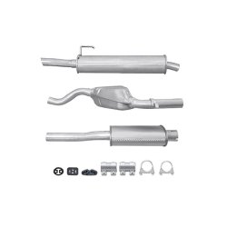 Rear Silencer Box HELLA 8LD 366 026-501 OE Ref 60625435 HELLA