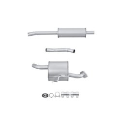 Rear Silencer Box HELLA 8LD 366 028-421 OE Ref 17410B2060000 HELLA