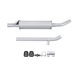 Rear Silencer Box HELLA 8LD 366 028-701 OE Ref 5888165 HELLA