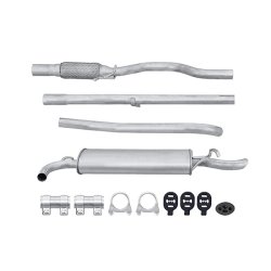 Rear Silencer Box HELLA 8LD 366 029-331 OE Ref 51782930