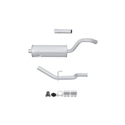 Rear Silencer Box HELLA 8LD 366 030-111 OE Ref 1031217