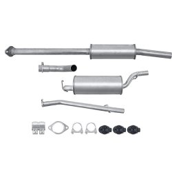 Rear Silencer Box HELLA 8LD 366 033-061 OE Ref Z60140300D