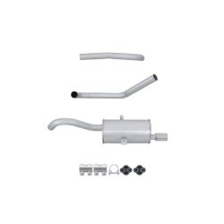 Rear Silencer Box HELLA 8LD 366 033-431 OE Ref B010M15B06CA HELLA