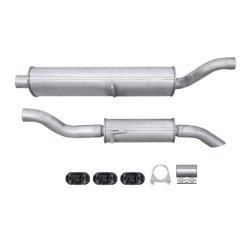 Rear Silencer Box HELLA 8LD 366 035-021 OE Ref 4486632 HELLA