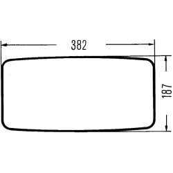 Exterior Mirror HELLA 8SB 003 290-011 OE Ref 0262 8191