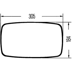 Exterior Mirror HELLA 8SB 003 614-001 OE Ref 314 810 13 16