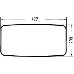 Exterior Mirror HELLA 8SB 501 081-031 OE Ref 81.63730.6204