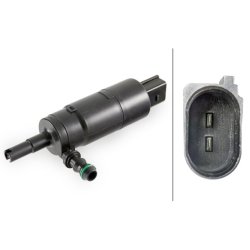 Headlight Cleaning Washer Fluid Pump HELLA 8TW 006 849-031 OE Ref 67 12 8 377 430