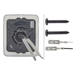 Rear Fog Light Lens HELLA 9DW 195 804-001