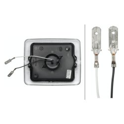 Side Indicator Lens HELLA 9DW 195 804-021 HELLA