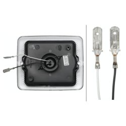 Reverse Light Lens  HELLA 9DW 195 804-061