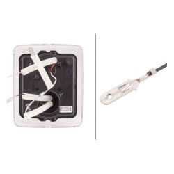 Tail Light Lens HELLA 9DW 195 804-271 OE Ref 1113604 HELLA