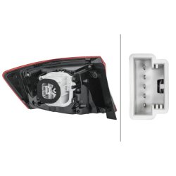 Rear Tail Light HELLA 9EL 354 856-021 OE Ref 57A 945 712