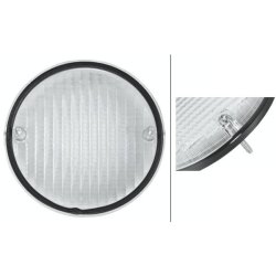 Reverse Light Lens  HELLA 9ES 106 588-001 OE Ref 49 111
