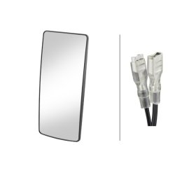 Exterior Mirror Mirror Glass HELLA 9MX 562 841-002 OE Ref 341-SG002