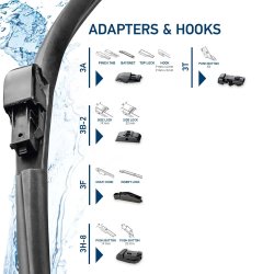 Wiper Blade HELLA 9XW 358 061-161 HELLA