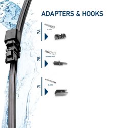 Wiper Blade HELLA 9XW 358 179-141 HELLA