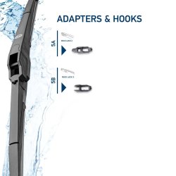 Wiper Blade HELLA 9XW 358 182-101 HELLA