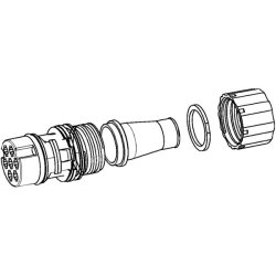 Cable Connector Kit HELLA 9XX 340 880-001 OE Ref 2199901