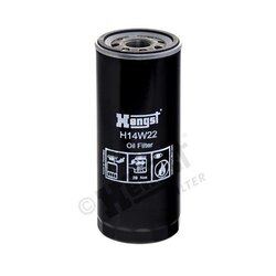 HENGST Oil Filter HENGST FILTER H14W22 OE Ref 1R-0729
