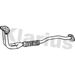 Exhaust Pipe KLARIUS 301098 OE Ref 1K0959126