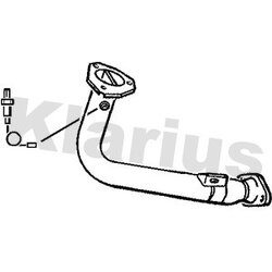 Exhaust Pipe KLARIUS 301186 OE Ref 96133590