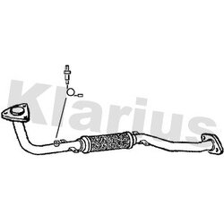 Exhaust Pipe KLARIUS 301201 OE Ref 200109F600