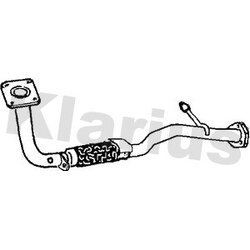 Exhaust Pipe KLARIUS 301227 OE Ref 1075998