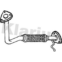 Exhaust Pipe KLARIUS 301338 OE Ref WCD105220