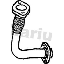 Exhaust Pipe KLARIUS 301354 OE Ref 7700430610