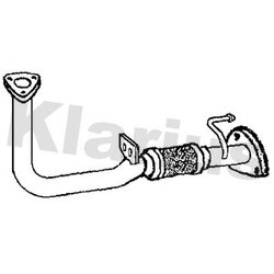 Exhaust Pipe KLARIUS 301378 OE Ref 8671015730