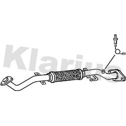 Exhaust Pipe KLARIUS 301387 OE Ref 8671015784