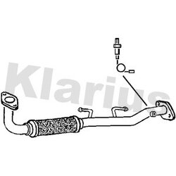 Exhaust Pipe KLARIUS 301389 OE Ref 8671015752