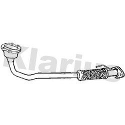 Exhaust Pipe KLARIUS 301462 OE Ref 46831904