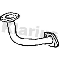 Exhaust Pipe KLARIUS 301731 OE Ref 1742003160