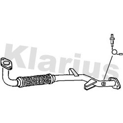 Exhaust Pipe KLARIUS 301821