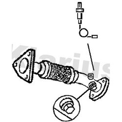 Exhaust Pipe KLARIUS 301844 OE Ref 8200276002