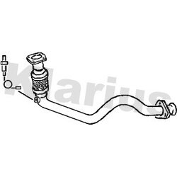 Exhaust Pipe KLARIUS 301866 OE Ref 1J0253091DD