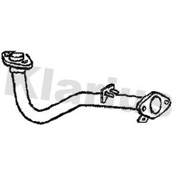 Exhaust Pipe KLARIUS 301870 OE Ref 90500531