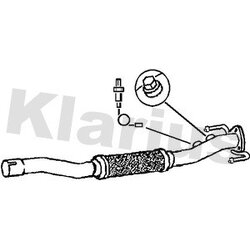 Exhaust Pipe KLARIUS 301940 OE Ref 13247379