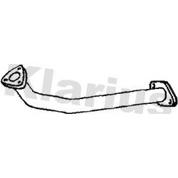 Exhaust Pipe KLARIUS 301949 OE Ref 55199554