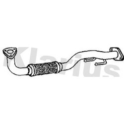 Exhaust Pipe KLARIUS 301967 OE Ref 1K0254304P