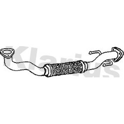 Exhaust Pipe KLARIUS 301976 OE Ref 55703860