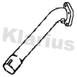 Exhaust Pipe KLARIUS 302011 OE Ref 18303411299