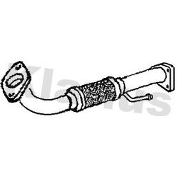 Exhaust Pipe KLARIUS 302044 OE Ref 18210SKNE01