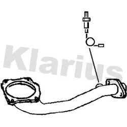 Exhaust Pipe KLARIUS 302045 OE Ref 71768555